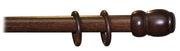 BASTONE LEGNO A STRAPPO D 35 NOCE SC 180CM S/SUPP.- 1,0 pz