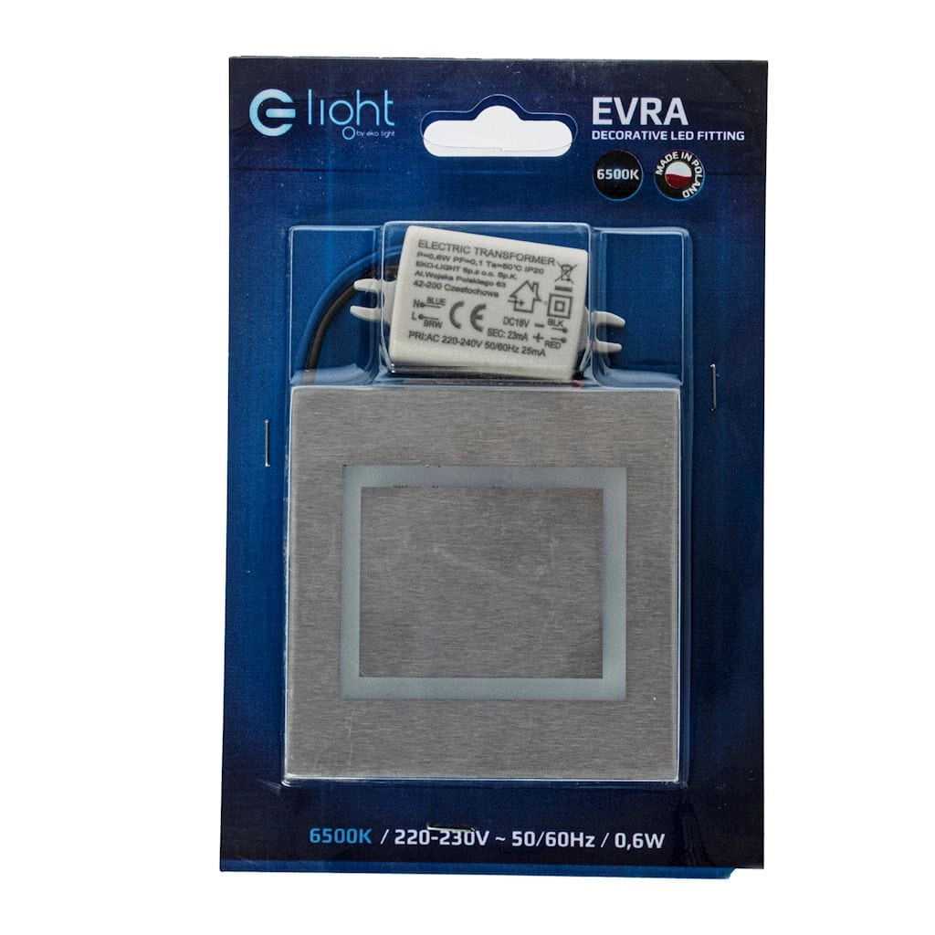 Lampada segnapasso LED 0,6W EVRA 6500K Eko-Light EKS4369