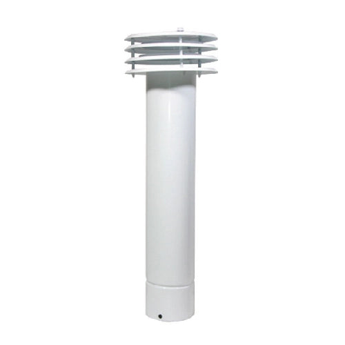 ESALATORE FUMO VENTILATO IN LAMIERA VERNICIATA BIANCA- Diam. 140- DK- pezzi 1