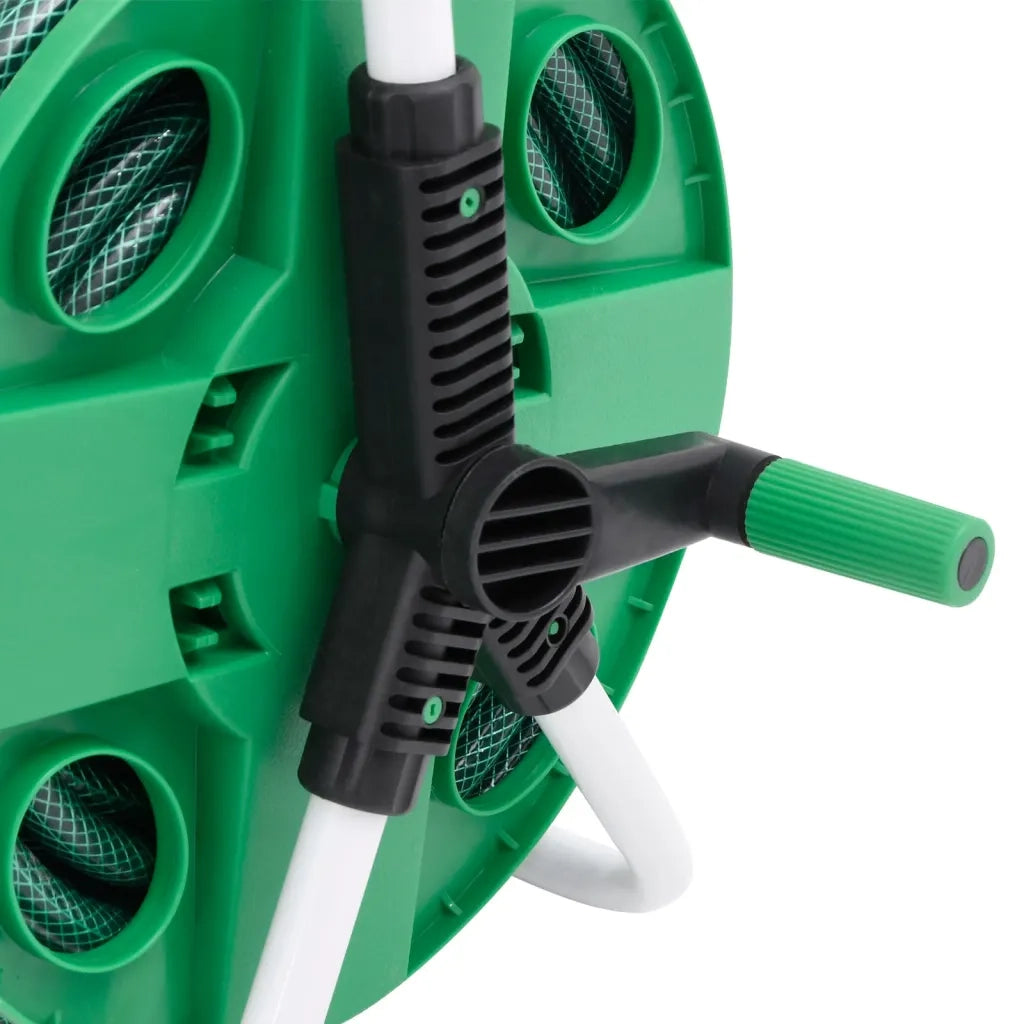 Avvolgitubo Verde Autoportante con Tubo 30 m PVC