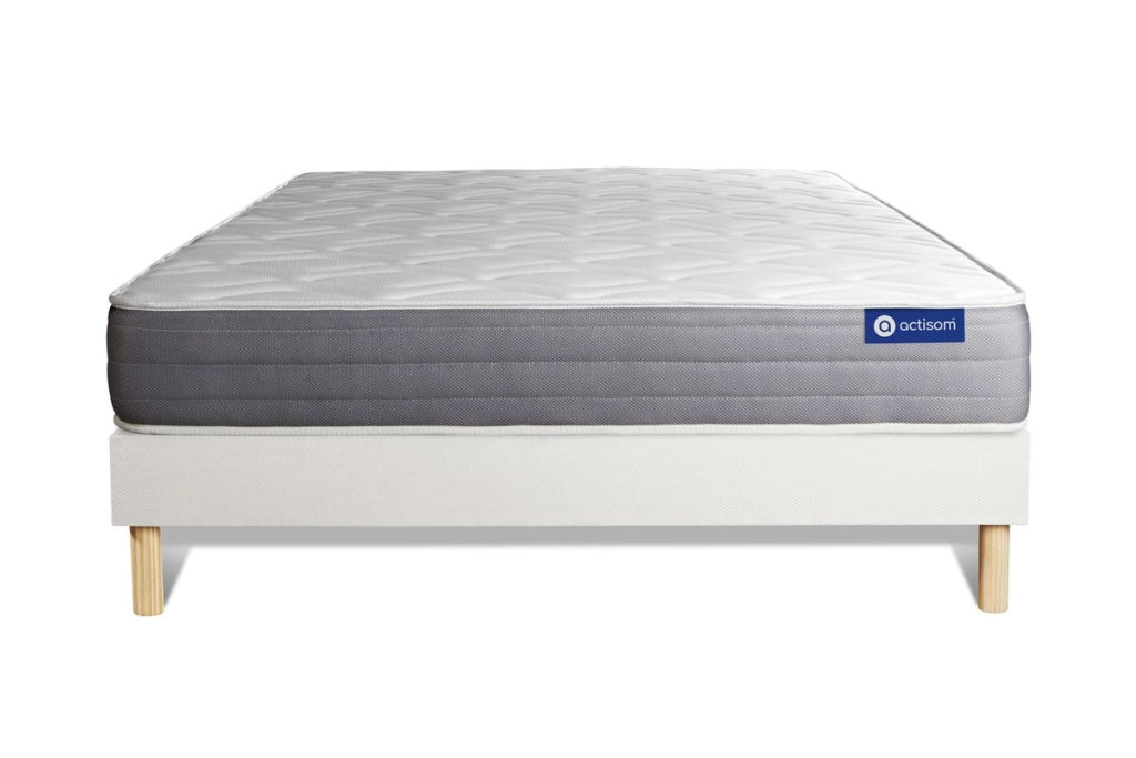 Kit rete e materasso Actiflex dream 135x200cm - Spessore : 22cm - Molle insacchettate e memory foam - Moderatamente rigido