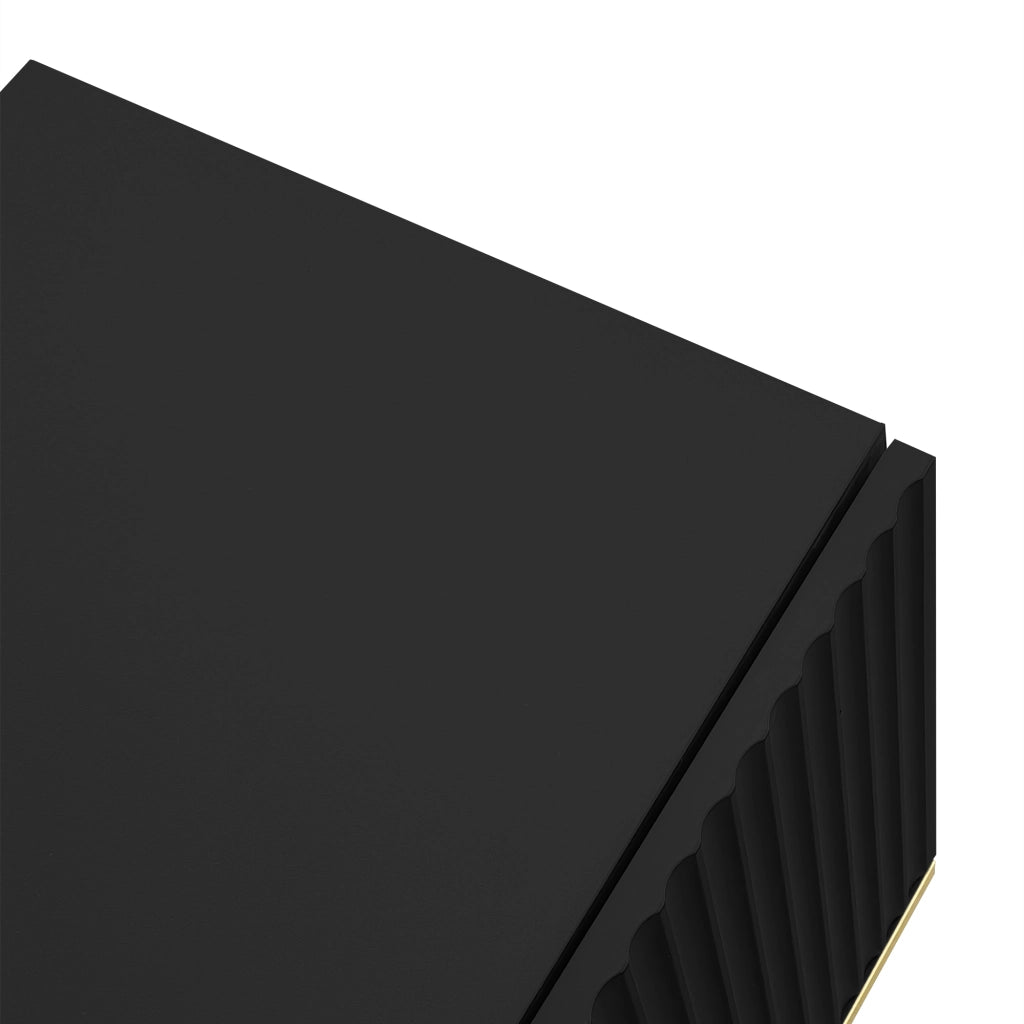 Mobile TV con Piedini e Bordo Dorati ¨C MINIMAL ¨C Legno, Design Moderno