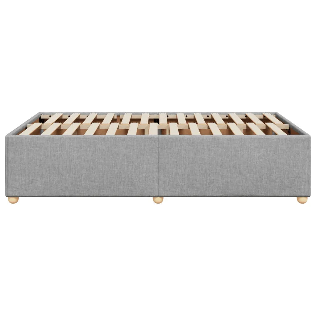 Giroletto senza Materasso Grigio Chiaro 120x200 cm Tessuto 3284722