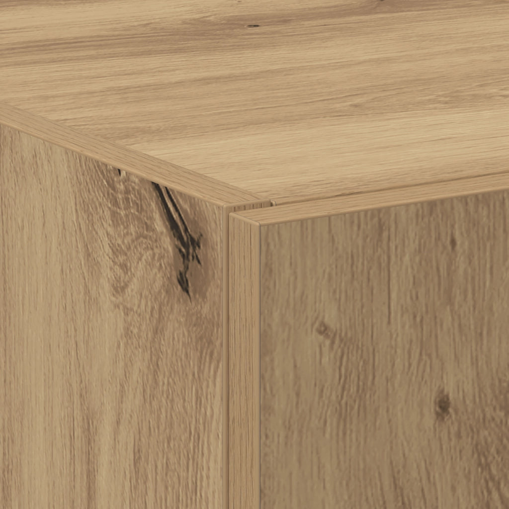 Mobile da Ufficio Set di 2 Quercia artigianale Legno ingegnerizzato