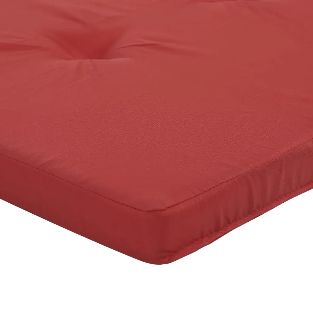 Cuscini per Sedia a Sdraio 2 pz Rosso in Tessuto Oxford 361990