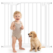 Cancello di Sicurezza per Bambini per Scale ¨C Minimal ¨C Bianco 76x88 cm
