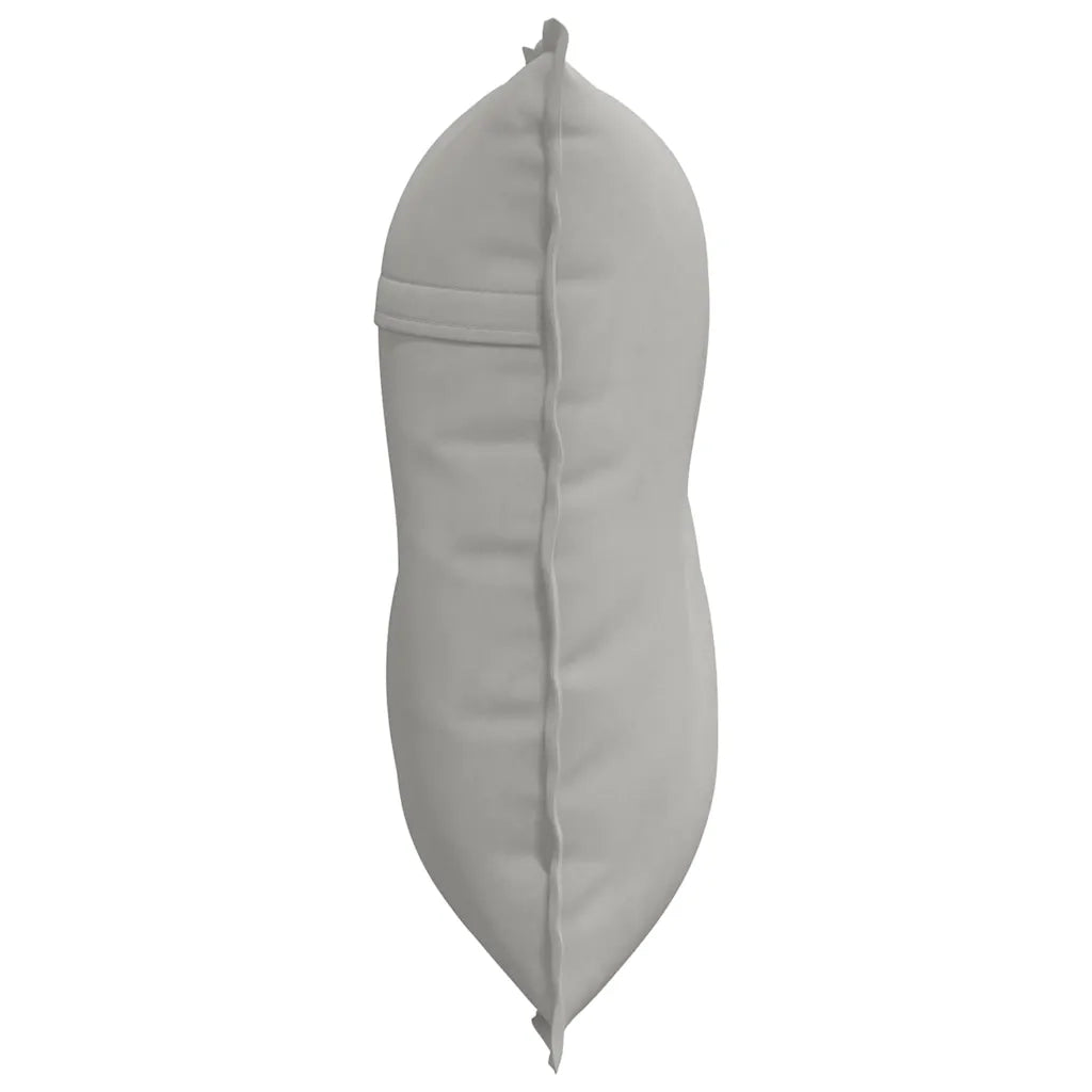 Cuscino per Schiena Grigio chiaro 80 x 50 cm 42014731