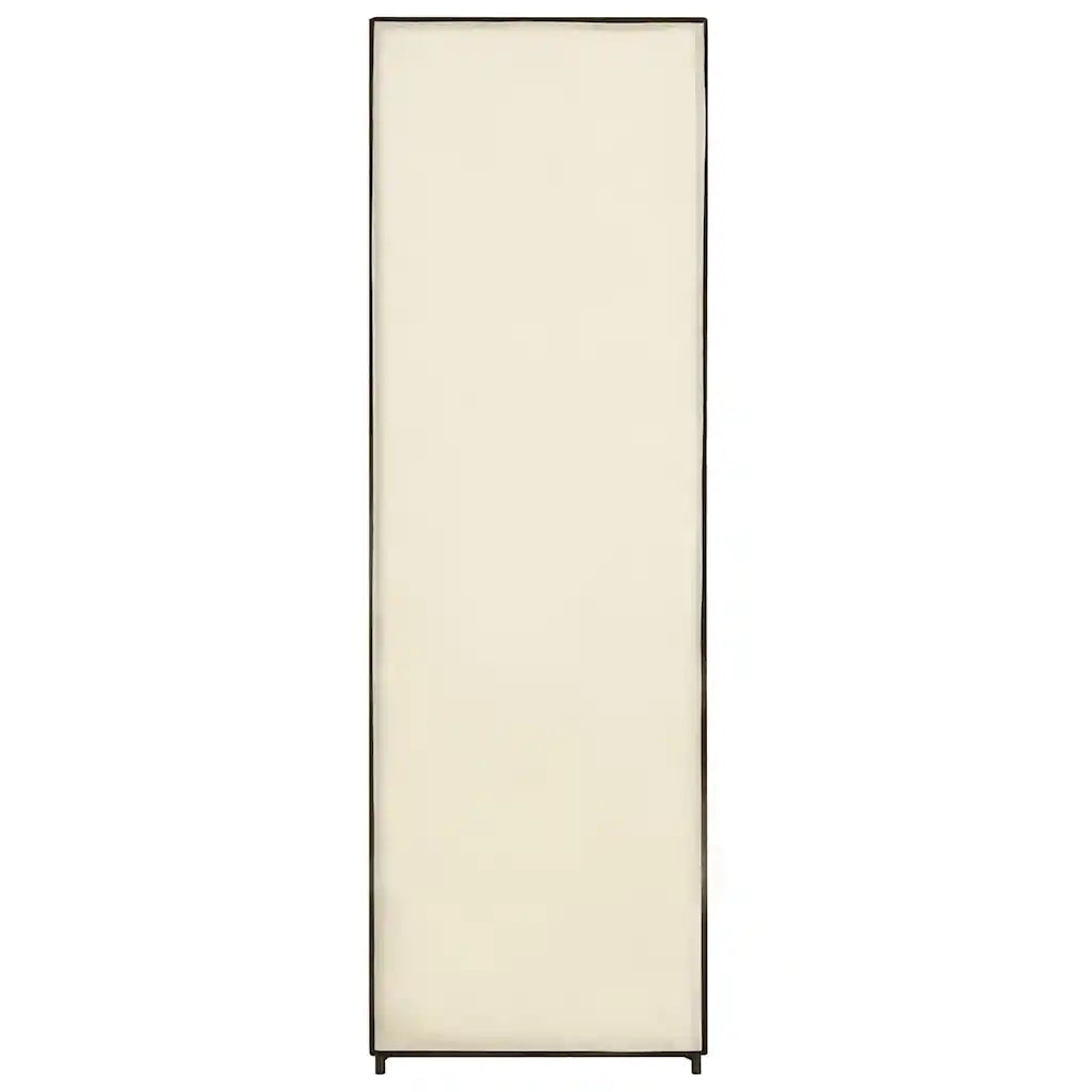 Armadio Crema 87x49x159 cm in Tessuto 282459