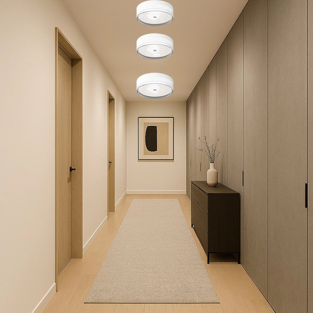 Trade Shop - Plafoniera Led 24 W A Soffitto Moderna Tecnologia Cct 3 Tonalità Selezionabili Bl300-3c - Bianco