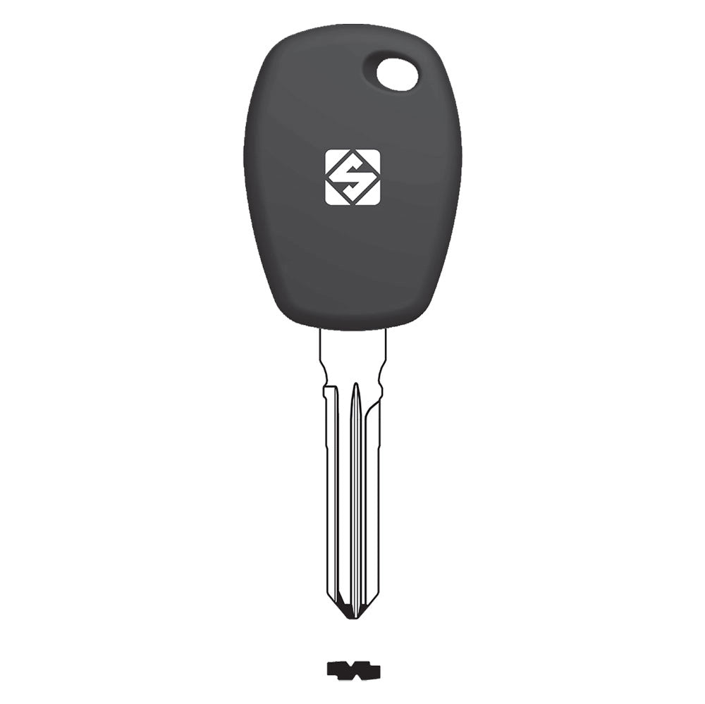 CHIAVE TRANSPONDER ACCIAIO HU179TE- 5 pezzi  - SILCA