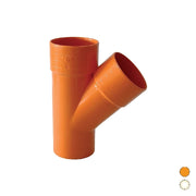 DERIVAZIONE  45  ° IN PVC- Diam. 200- ESCLU- pezzi 1
