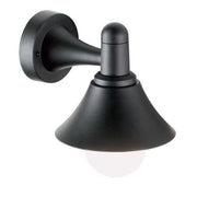 Applique Piccola In Basso E27 linea soda nero