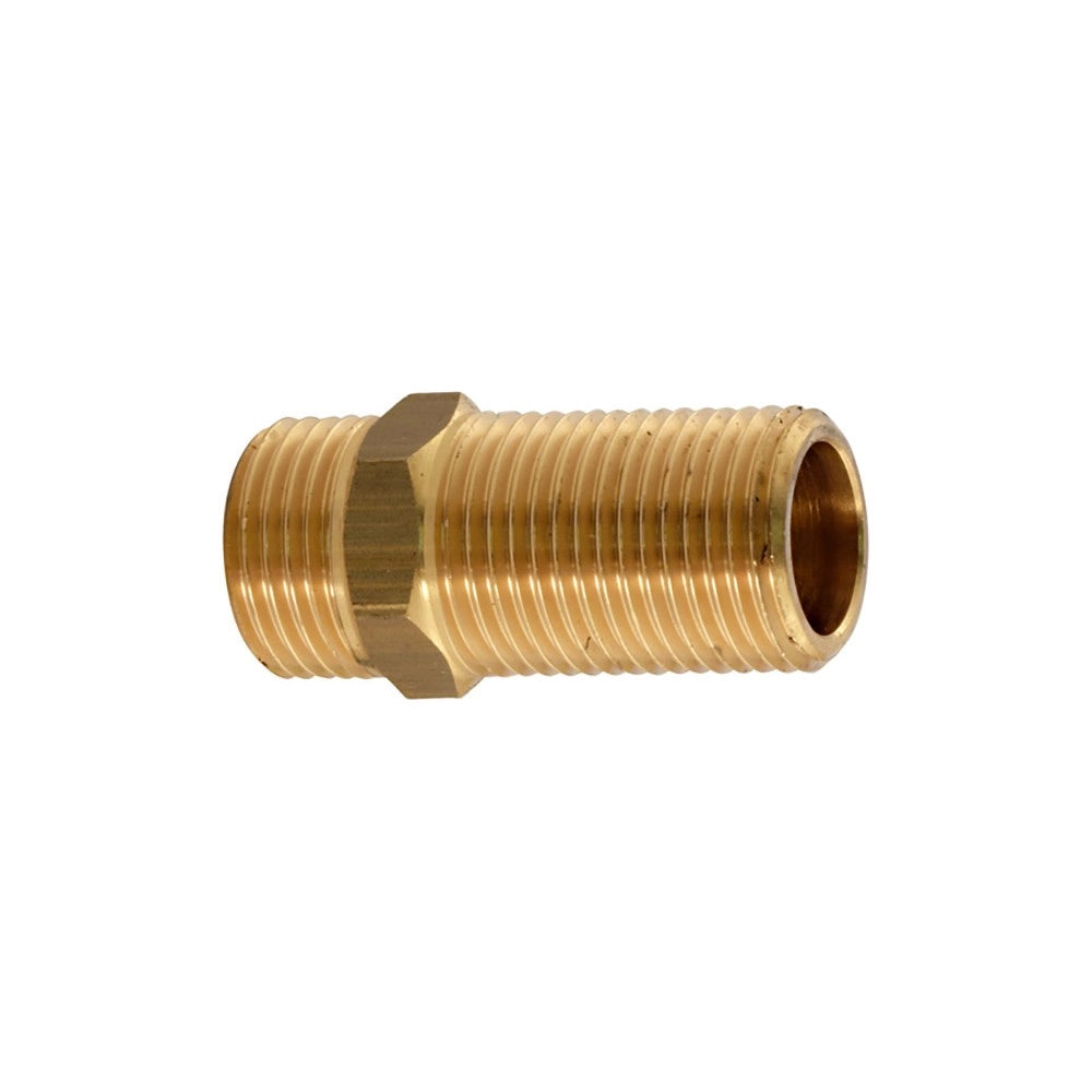 Vite doppia prolungata ottone giallo 1/3 50 mm