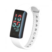 Trade Shop - Smart Band Smartband Bracciale Bianco Orologio Sport Bluetooth Per Android Ios -