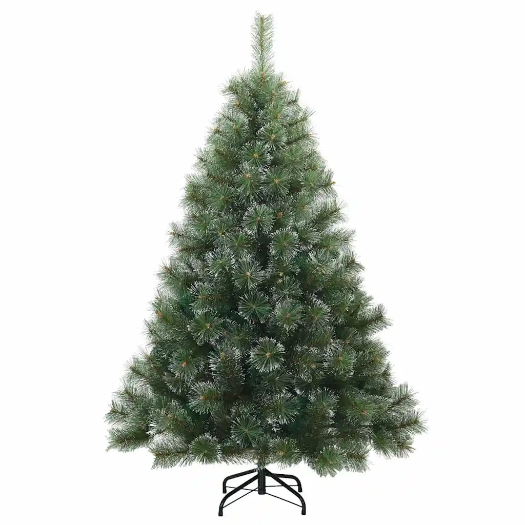 Albero di Natale Artificiale Snodato Foderato di Neve Verde 42019337