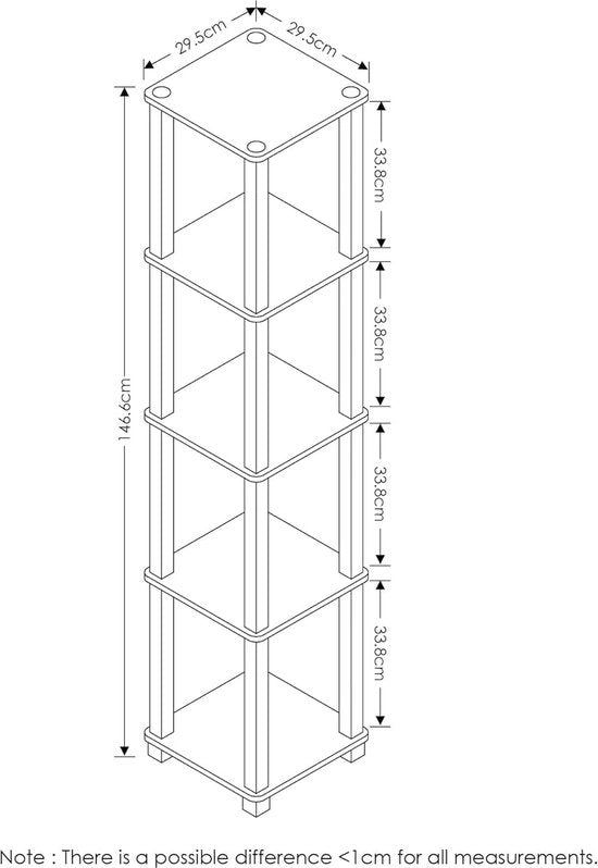 Pannello di display quadrato con 5 livelli e pannello angolare