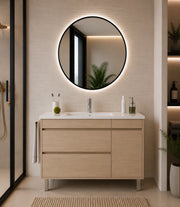 Mobile bagno con lavabo ORIGENBATH CAPRERA senza specchio 100x40 cm estepa