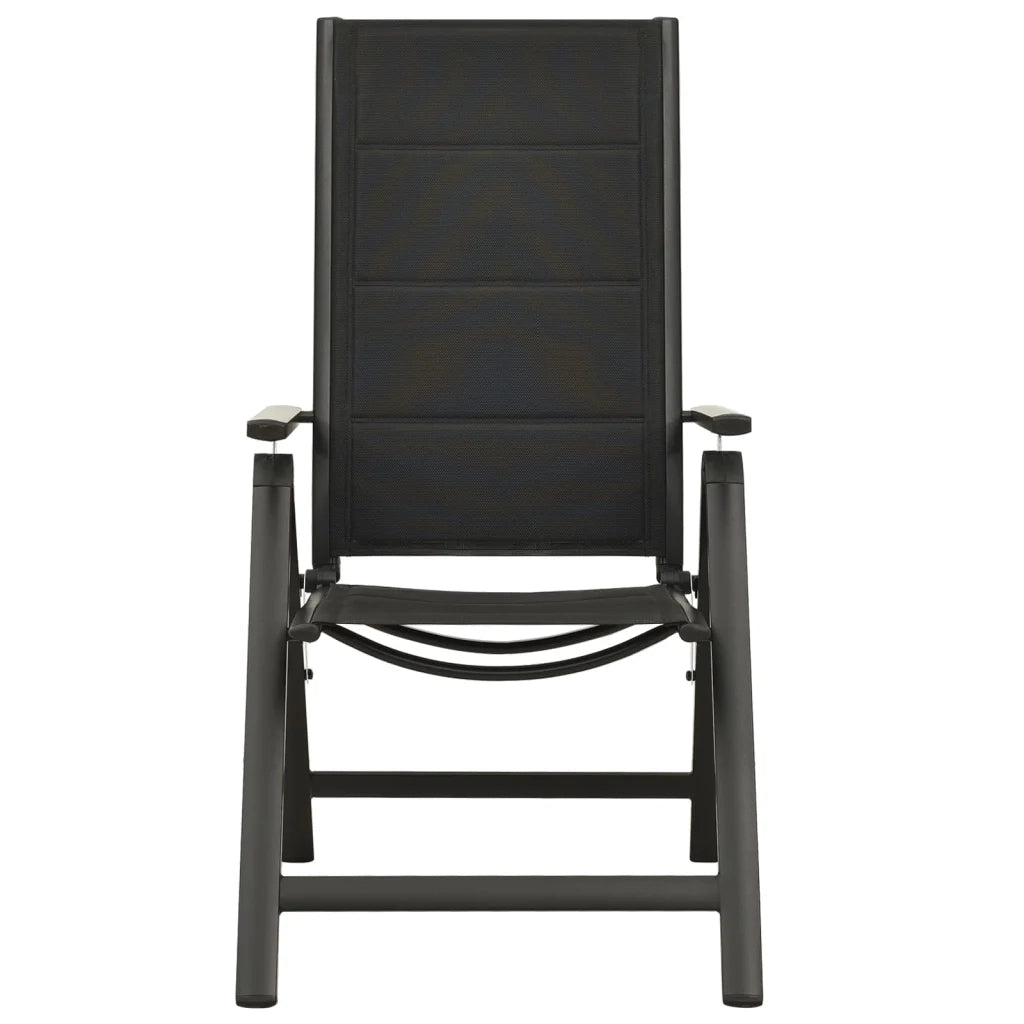 Set Mobili da Pranzo per Giardino 7 pz in Alluminio Antracite 3070638