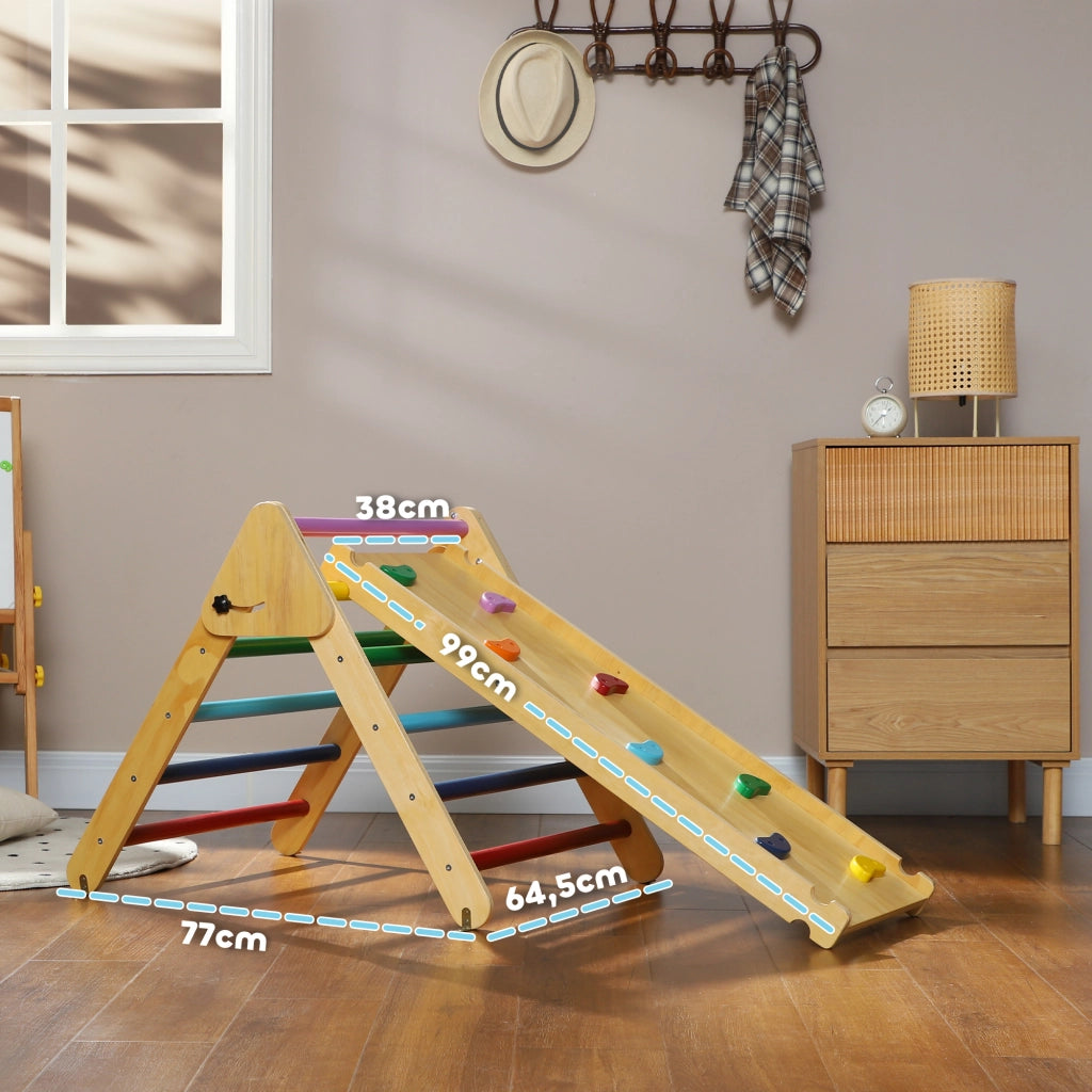 Casetta per bambini Triangle 3 in 1 ¨C Minimal ¨C 147x64,5x63cm multicolore