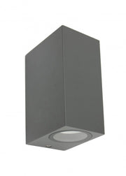 Applique esterna SU-MA Mini 2xGU10 grigio scuro IP44