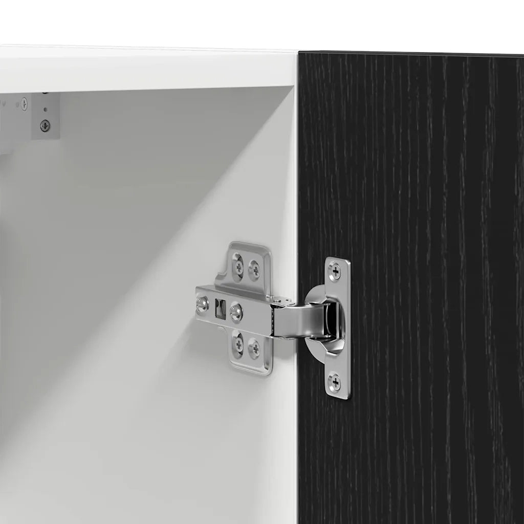 Armadio pensile Rovere Nero 50 x 31 x 60 cm Legno multistrato 863142