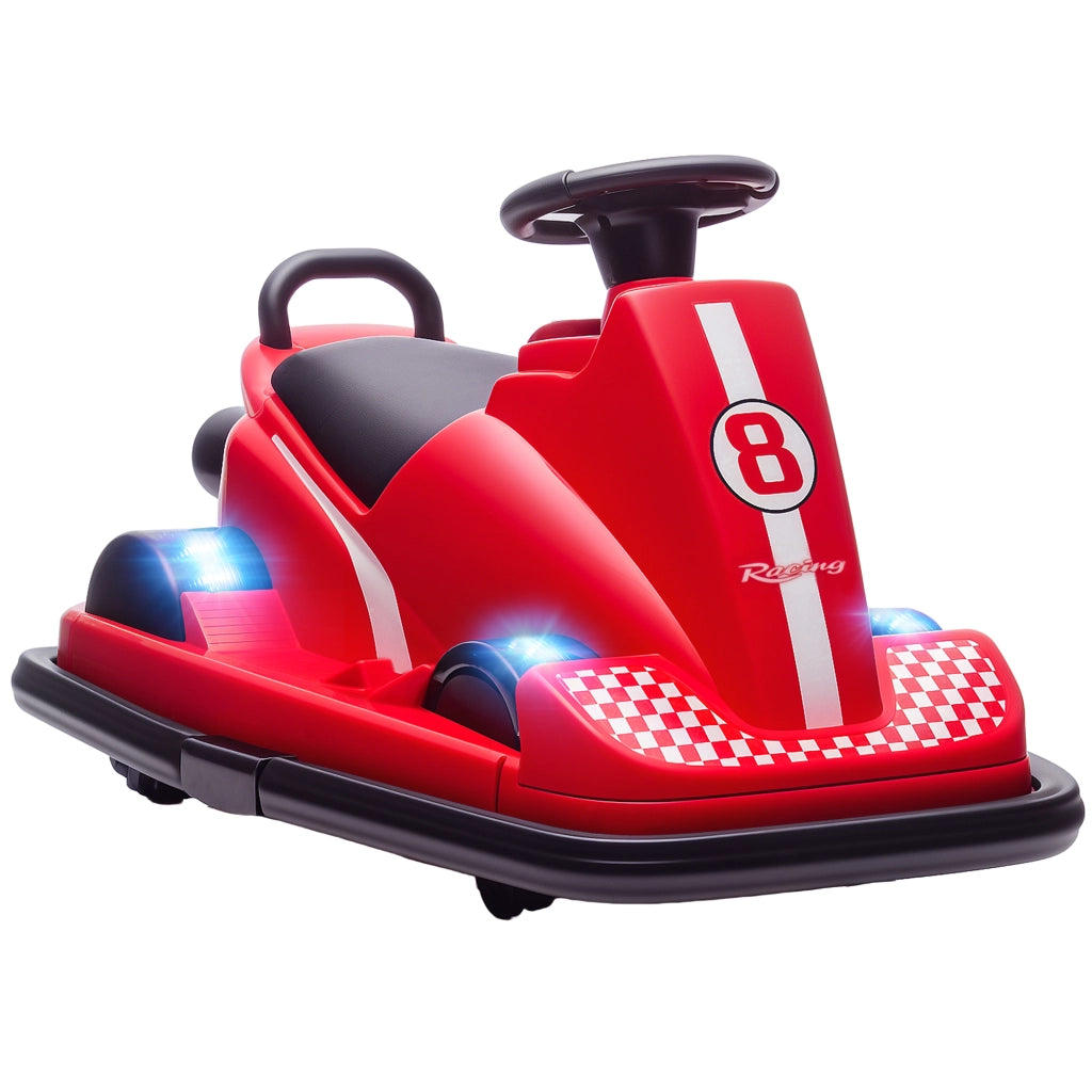 Auto Tampone per Bambini ¨C Minimal ¨C Rosso 74x53x48cm