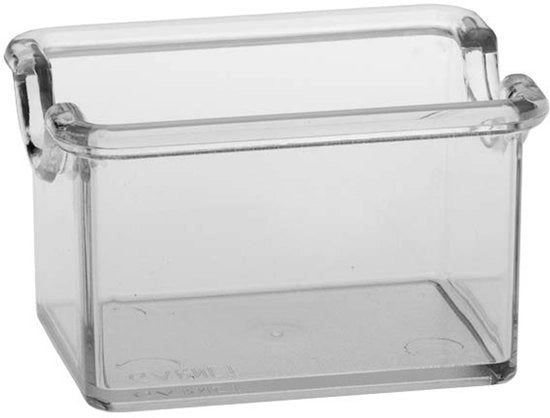 Sostituto contenitore per zucchero - Resistente allo shock - Materiale in plastica - Resistente alla lavatrice - 1 pezzo