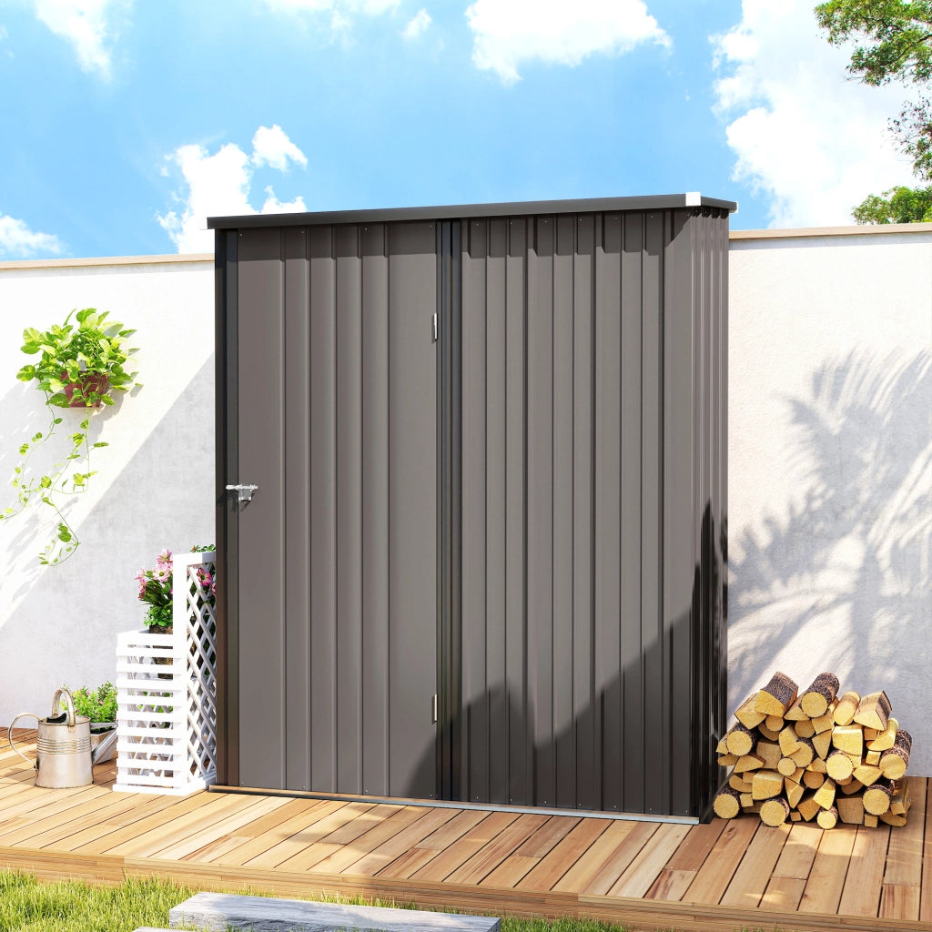 Capanno da Giardino ¨C Minimal ¨C Nero 161.5x94.5x196 cm