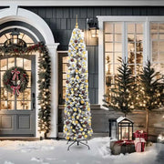 Albero di Natale artificiale con 300 LED Verde 210 cm 3395028