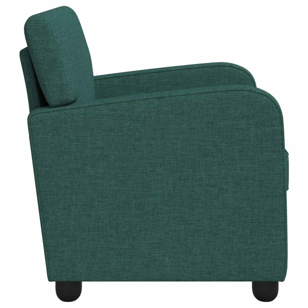Poltrona Verde Scuro Tessuto 42043398