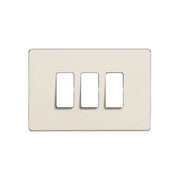 Placca magic 3 moduli Bticino