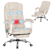 Sedia Massaggiante in Tessuto ¨C Minimal ¨C Crema