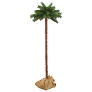 Albero di Natale con LED 210 cm 347635