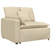 Modulo Terminale Bracciolo Divano Modulare con Cuscini 100 cm CFW1567114