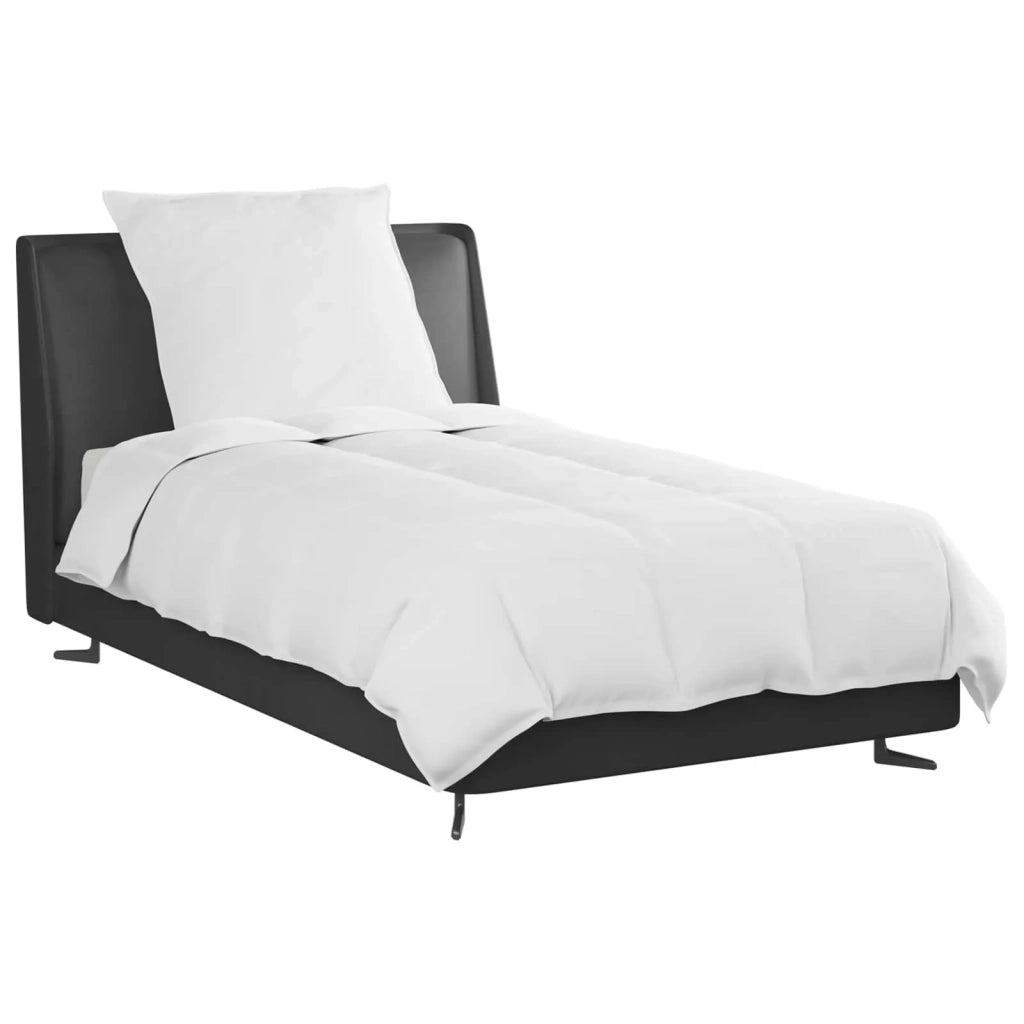 Piumone | Duvet Estivo con cuscino 2 pz Bianco Piuma d'anatra