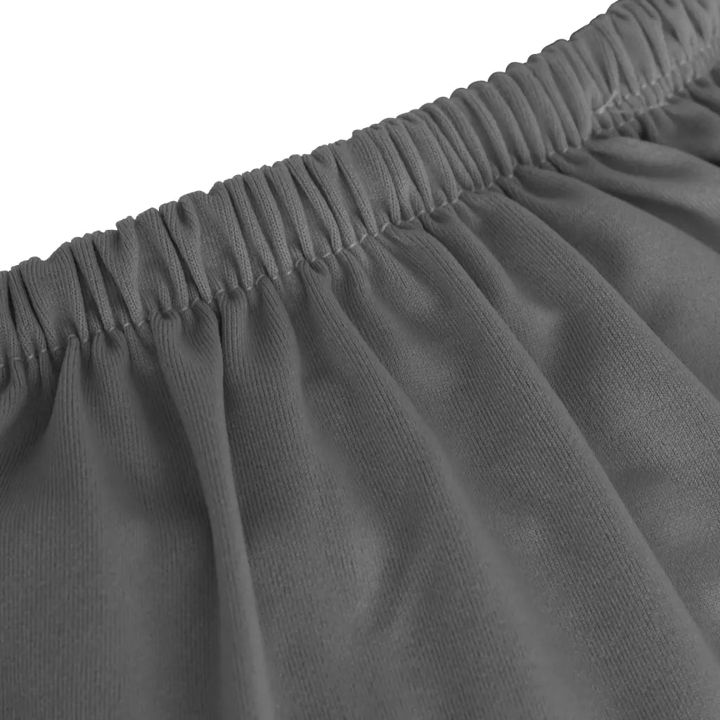 Fodera Elasticizzata per Divano Jersey di Poliestere Antracite 332936