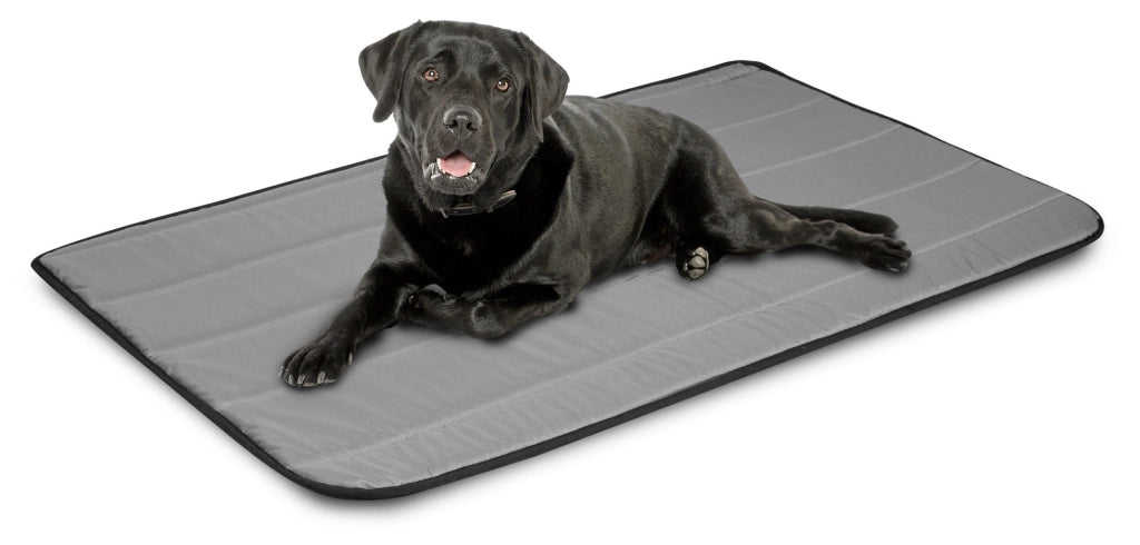 AIO FACTORY 80x60 cm Tappetino per cuccia per cani impermeabile grigio