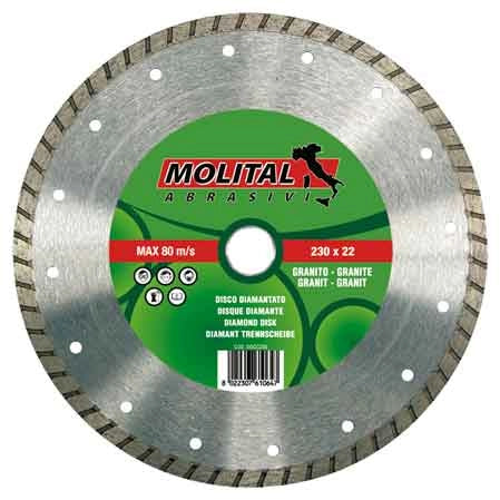DISCO DIAMANTATO 'GRANITO' MOLITAL Ø 115 mm - MOLITAL