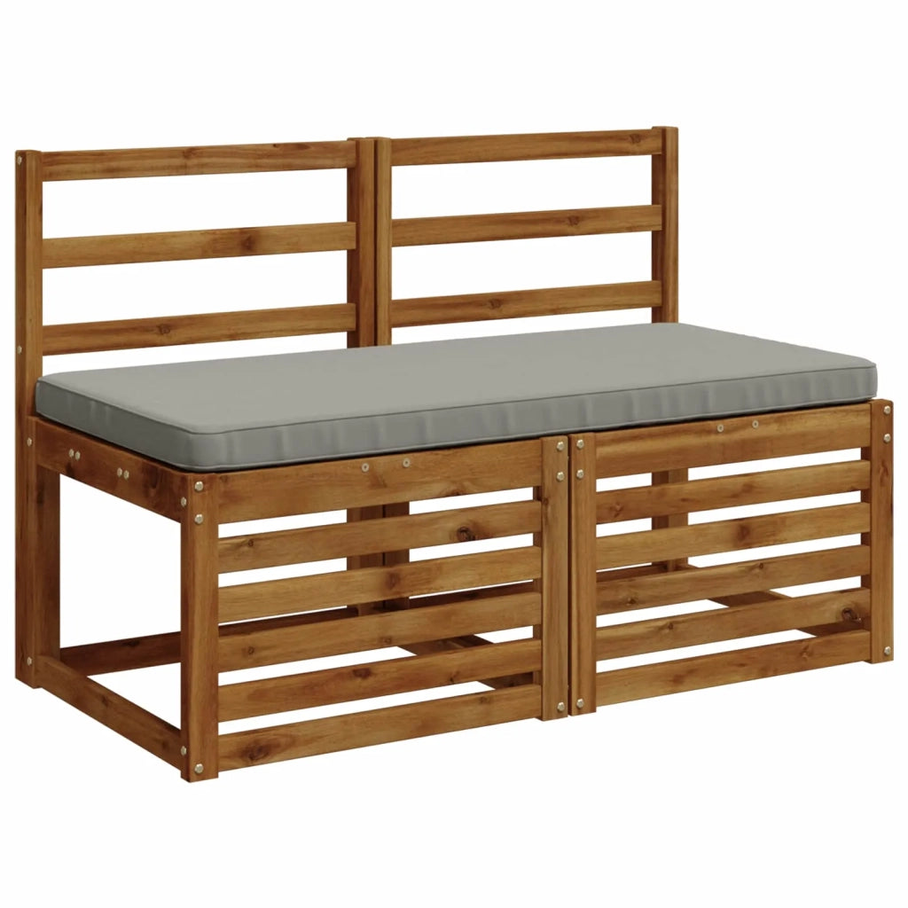Cuscino per Panchina a 1 Pezzo VUGHT 100% Poliestere Grigio 951902