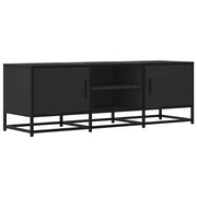 Mobile TV | Armadietto TV | Mobile Porta TV Nero 120x35x41 cm in Truciolato e Metallo