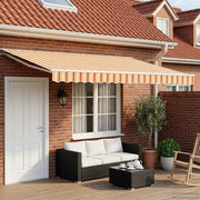 Cornice per Tenda Manuale con LED 5 × 3,5 m 3420713