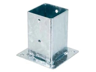 SUPPORTO A PAVIMENTO CON PIASTRA PER TRAVE ART.799  mm.201x201    ALDEGHI