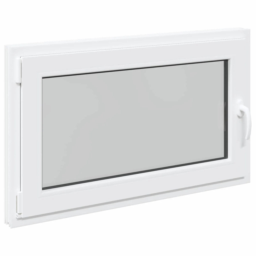 Finestra per Soffitta RISOR Bianco 100 x 70 cm PVC e Vetro 42047254