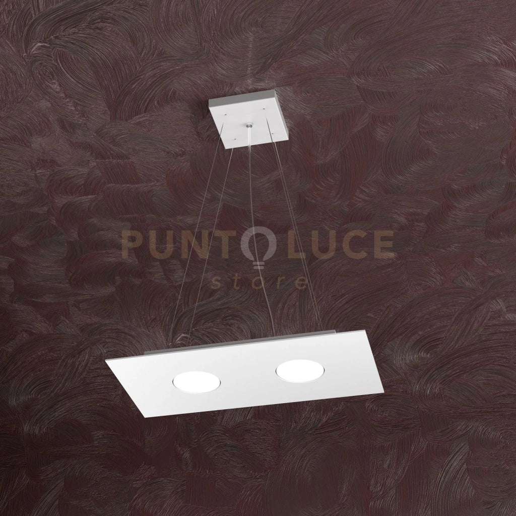 AREA SOSPENSIONE 2 LUCI BIANCO 1127-S2 R-BI
