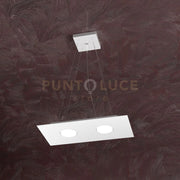 AREA SOSPENSIONE 2 LUCI BIANCO 1127-S2 R-BI