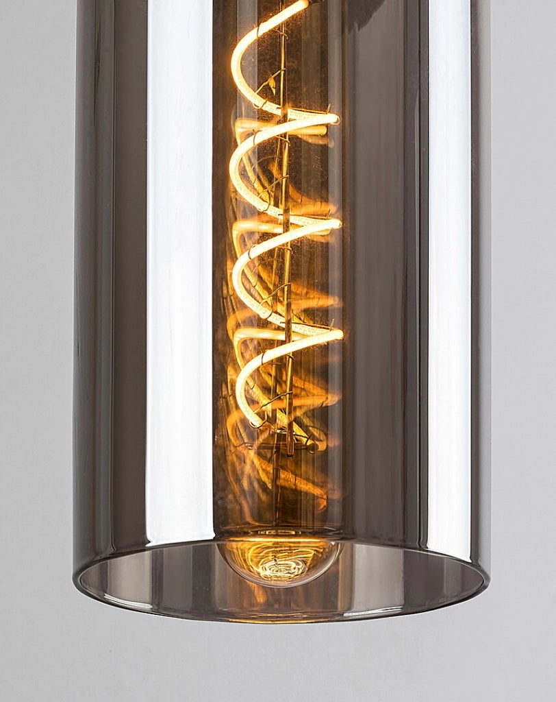 Lampada a sospensione Rabalux Ronno nera E27 Ø9cm