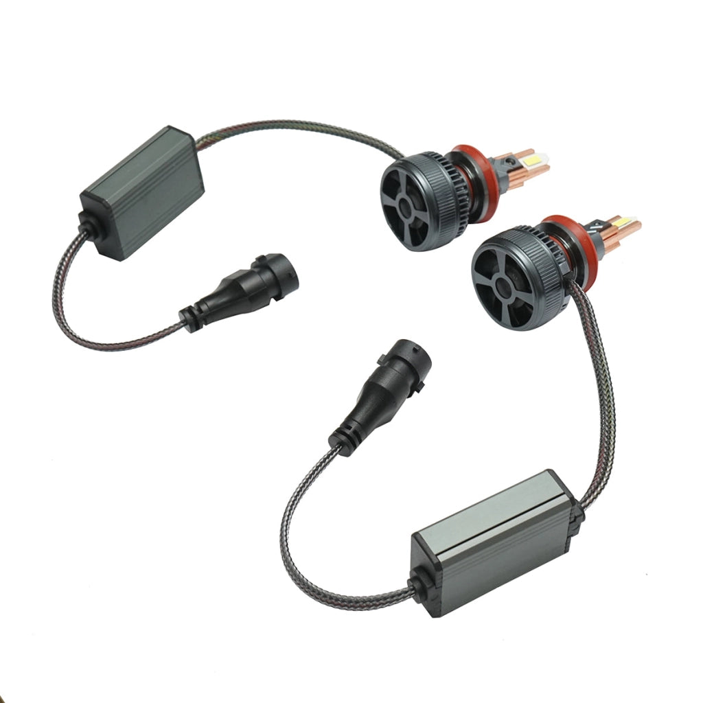Set di 2 lampadine LED per auto H11, 60W, 12-36V, luce bianca fredda