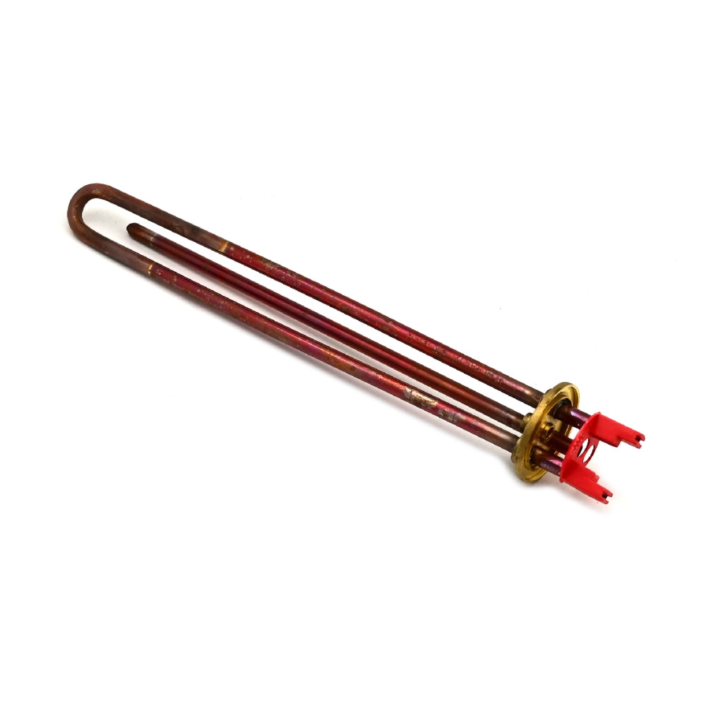 RESISTENZA DIRITTA CON FLANGIA CIRCOLARE  D. 48- W 1500 - L. 285 mm 230V- UNIVA- pezzi 1