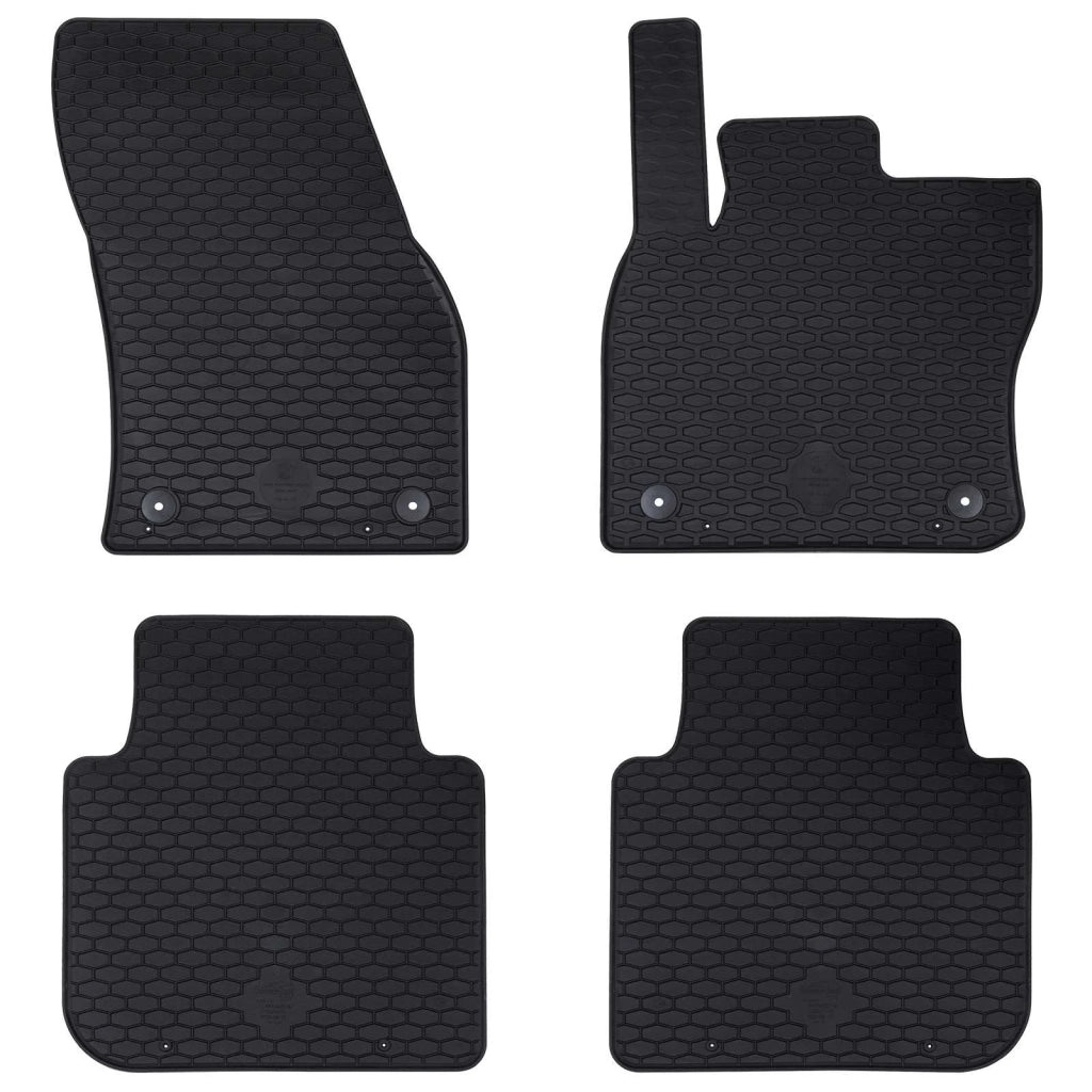 Tappetino per Auto 4 pcs Nero adatto per Škoda KODIAQ 2017-2023 42029085