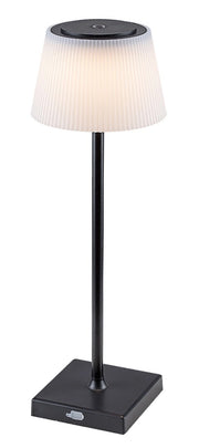 Lampada da tavolo USB ricaricabile LED 4W nera Taena Rabalux